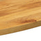 vidaXL - Tafelblad - ovaal - 140x50x3,8 - cm - massief - mangohout