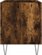 vidaXL - Platenkast - 74,5x38x48 - cm - bewerkt - hout - gerookt - eikenkleurig