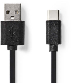 Nedis CCGW60600BK10 - USB-C 2.0 Kabel - 100cm - Zwart