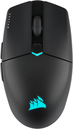 Corsair Katar Elite Wireless - Gamingmuis - 26000 dpi - Zwart