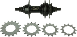 Vwp Achternaaf 36g Bmx Aluminium Zwart