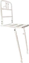 Vwp Bagagedrager voor balhoofdbevestiging aluminium wit