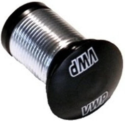 Vwp Balhoofdplug 1 1/8 Inch Aluminium Zwart