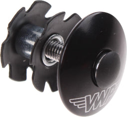 Vwp Balhoofdplug Ahead 1 1/8 Inch Staal/aluminium Zwart