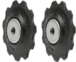 VWP derailleurwieltjes 11 tanden 7-11S zwart 2 stuks