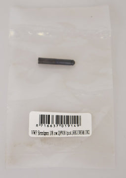 VWP Kettingstift/breekpen 1/8 zwart QF918 (per stuk)