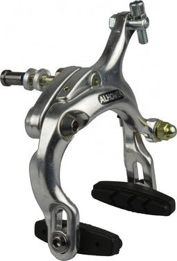 Vwp Knijprem Achter Deluxe Aluminium Zilver