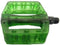 Vwp Platformpedaal Bmx Clear 9/16 Inch Groen Per Set