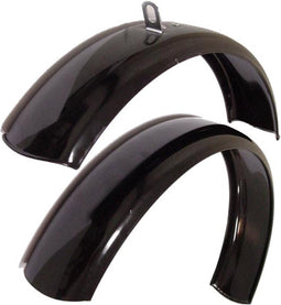 Vwp Spatbord Set Atb Staal 24 Inch Zwart