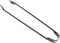 Vwp Spatbordstang Staal 28 Inch Metallic-bruin