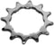Vwp Tandwiel Opsteek 12t 1/2 X 3/32 Inch Plat Zilver