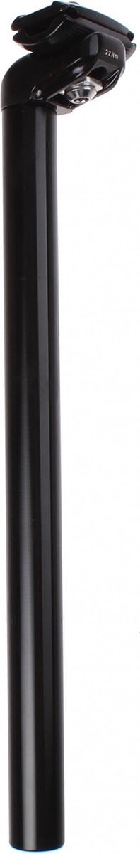 Vwp Zadelpen Vast 26.8 X 350 Mm Aluminium Zwart