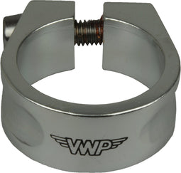 Vwp Zadelpenklem 34,9 Mm Aluminium Zilver