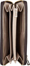Guess Katey Slg Large Zip Around - Ritsportemonnee - 10 vakken - Bruin