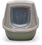 Beeztees Norah - Kattenbak - Met filter en hoge achterkant - Groen - 54,5x39x39 cm