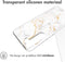 iMoshion Hoesje Geschikt voor Samsung Galaxy S23 Plus Hoesje Siliconen - iMoshion Design hoesje - Wit / White Marble