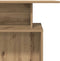 vidaXL - Receptiebalie - 100x40x104 - cm - bewerkt - hout - artisanaal - eikenkleur