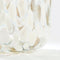 House of Seasons Theelichthouder - Set van 2 - H15 x Ø14 cm - Wit
