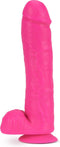 Neo 11 inch dual Density dildo neon roze