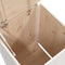 vidaXL - Wasmand - 44x44x76 - cm - massief - grenenhout - wit