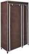 vidaXL - Kledingkast - stof - bruin