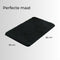 AKSA Home® Badmat 50x80 cm - Douchemat antislip - Badmat antislip - Badkamermat - Zwart