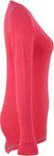 Avento Thermoshirt - Lange Mouw - Aansluitend - Fuchsia - Maat 40