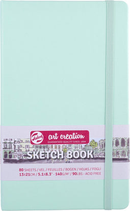 Schetsboek talens art creation 130x210mm munt