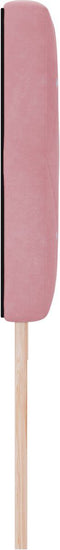 vidaXL - Hoofdbord - met - Kristallen - Knop - - - Geplooid - - - Roze - - - 180 - cm - - - Fluweel