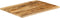 vidaXL - Tafelblad - met - natuurlijke - rand - 110x80x3,8 - cm - massief - mangohout