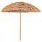 coast Hawaiiaanse Stijl Stroparasol Ø205 cm – Natuurlijk Design met 8 Metalen Ribben
