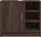 vidaXL - Wastafelkast - 63x29x55 - cm - bewerkt - hout - bruin - eikenkleurigig