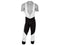 Northwave Evolution - Fietsbroek lang Z4 - Heren met bretels - Zwart met wit (XXL)