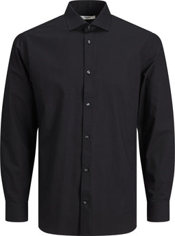 JACK&JONES JPRBLAROYAL SHIRT L/S NOOS - Overhemd - Slim fit - Zwart - Maat XL