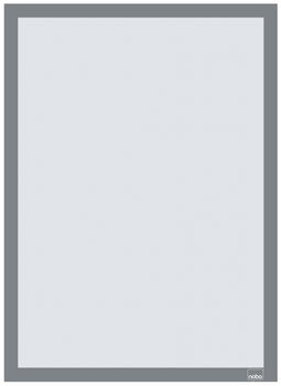 Infokader nobo zelfklevend a3 zilver | 25 stuks