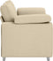 vidaXL - Crème - Loveseat - - - 120 - cm - Stof