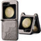 iMoshion Hoesje Geschikt voor Samsung Galaxy Z Flip 5 Hoesje Met Pasjeshouder - iMoshion Mandala Bookcase flip versie - Grijs