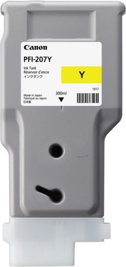 CANON PFI-207Y - Inktcartridge - 300ml - Geel (1-pack)