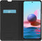 iMoshion Hoesje Geschikt voor Xiaomi Redmi Note 10 (4G) Hoesje Met Pasjeshouder - iMoshion Slim Folio Bookcase - Donkerblauw