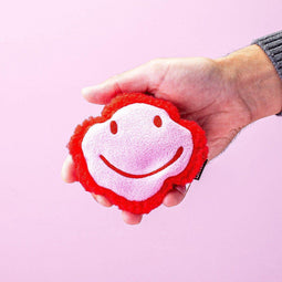 Bitten Pocket Pal Pittenzak - Dubbelzijdige Smiley