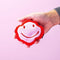 Bitten Pocket Pal Pittenzak - Dubbelzijdige Smiley