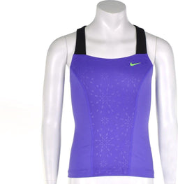 Nike OZ Open Tank - Sporttop - Kinderen - Maat 158 - 170 - Paars;Zwart