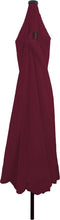 vidaXL - Ligbed - Parasol - met - LED - Lichten - 395x245 - cm - Bordeaux - Rood