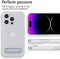 iMoshion Hoesje Geschikt voor iPhone 14 Pro Hoesje - iMoshion Stand Backcover - Transparant