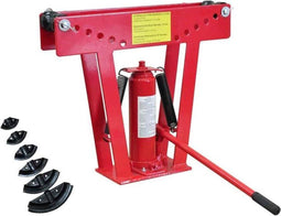 vidaXL - Hydraulische - pijpenbuiger - 12-ton - met - 6 - mallen