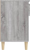 vidaXL - Schoenenkast - 102x36x60 - cm - bewerkt - hout - sonoma - grijs