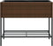 vidaXL - Plantenbak - met - schap - poly - rattan - bruin