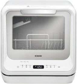 Bomann TSG 5701 - Vaatwasser - Energieklasse G - Waterconsumptie 5l per cyclus - Vrijstaand