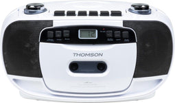 Thomson RK201CD Draagabre Radio/ Cassette/ CD Speler - Wit