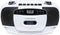 Thomson RK201CD Draagabre Radio/ Cassette/ CD Speler - Wit